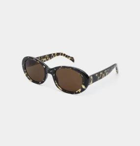 A. Kjrbede sunglasses Anma Black / Yellow Tortoise