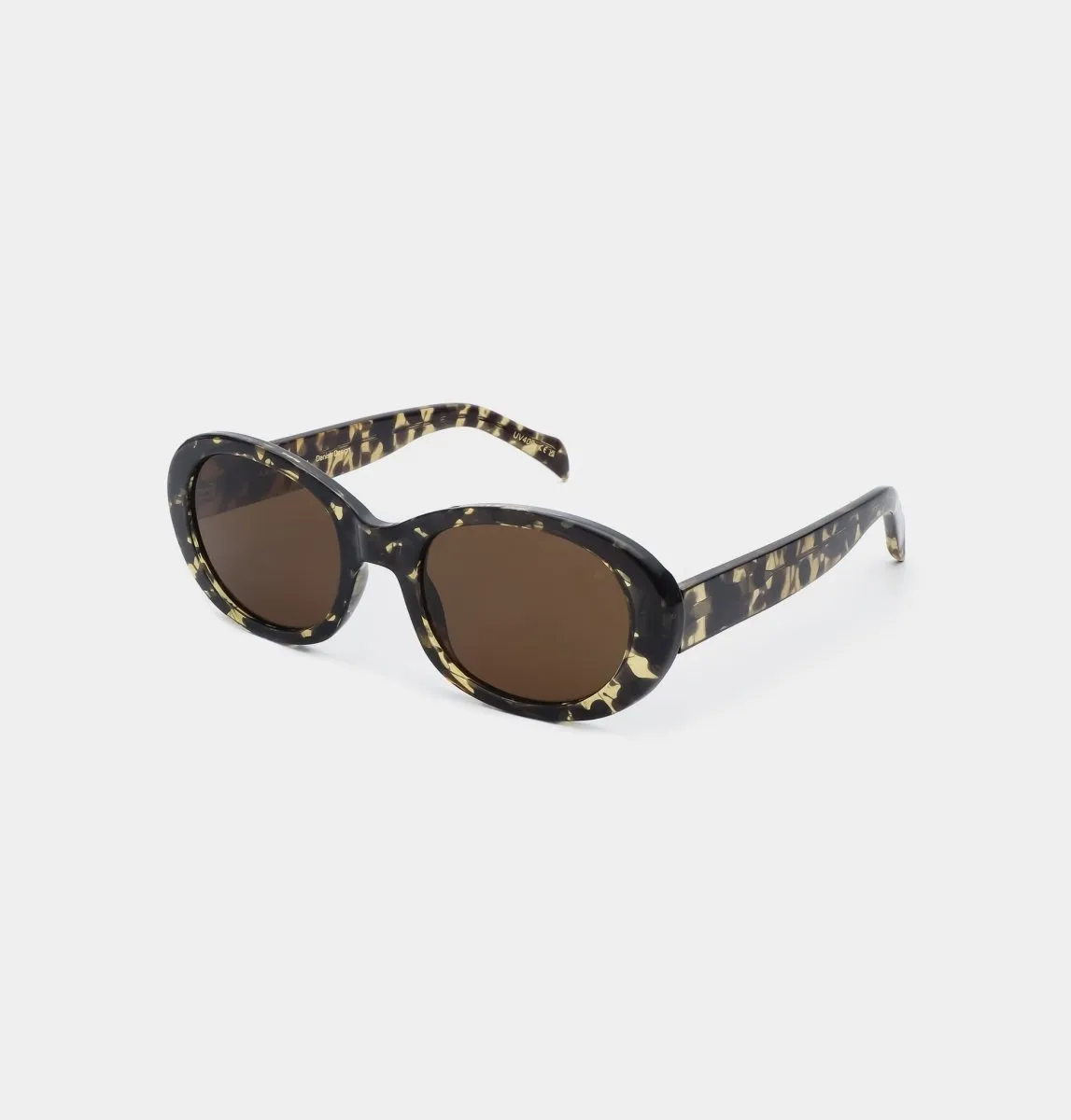 A. Kjrbede sunglasses Anma Black / Yellow Tortoise