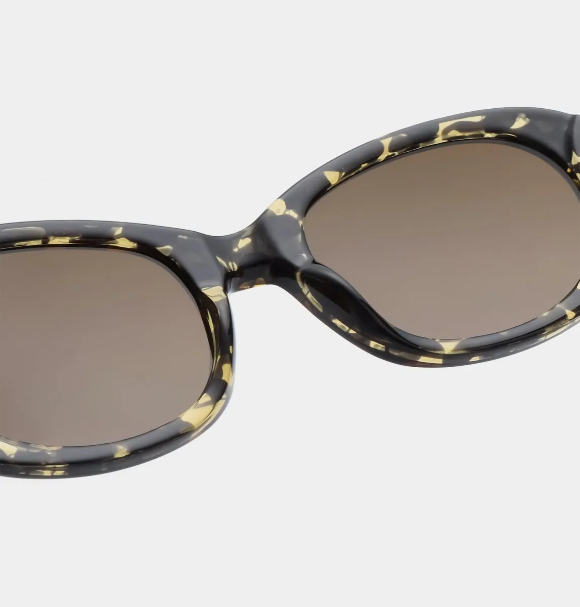 A. Kjrbede sunglasses Anma Black / Yellow Tortoise