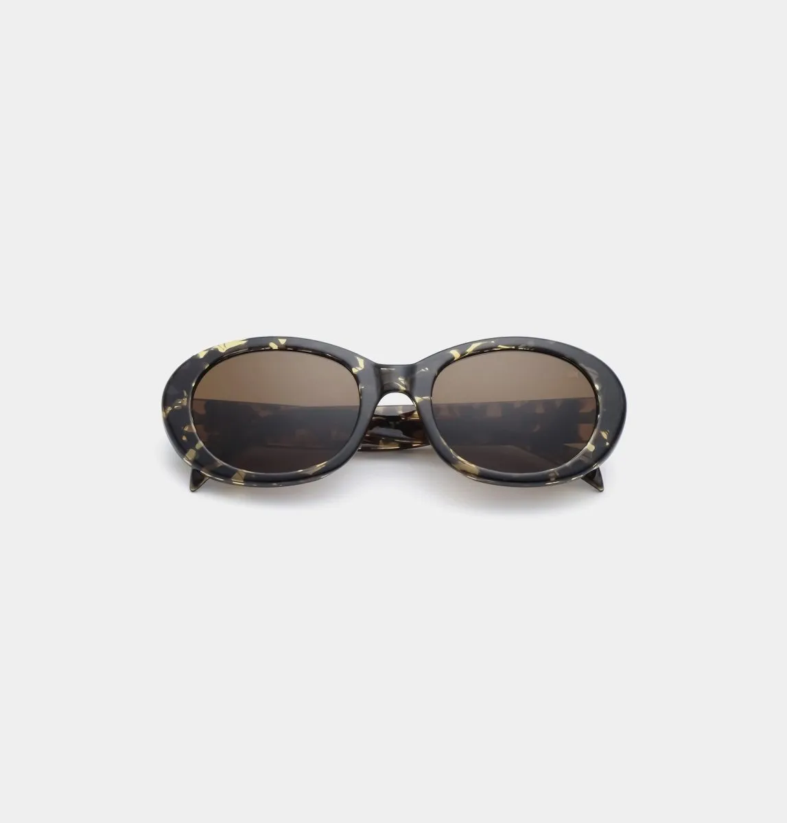 A. Kjrbede sunglasses Anma Black / Yellow Tortoise