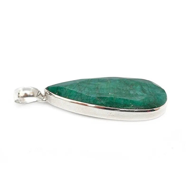 Agnes Emerald Quartz Pendant - C