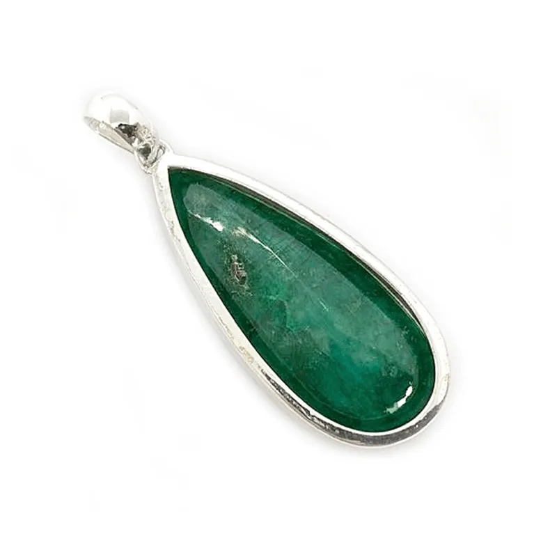 Agnes Emerald Quartz Pendant - C