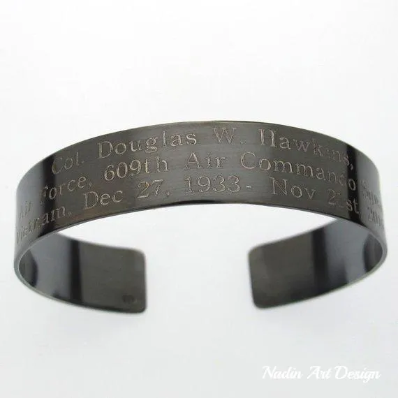 Air Force Custom Bracelet