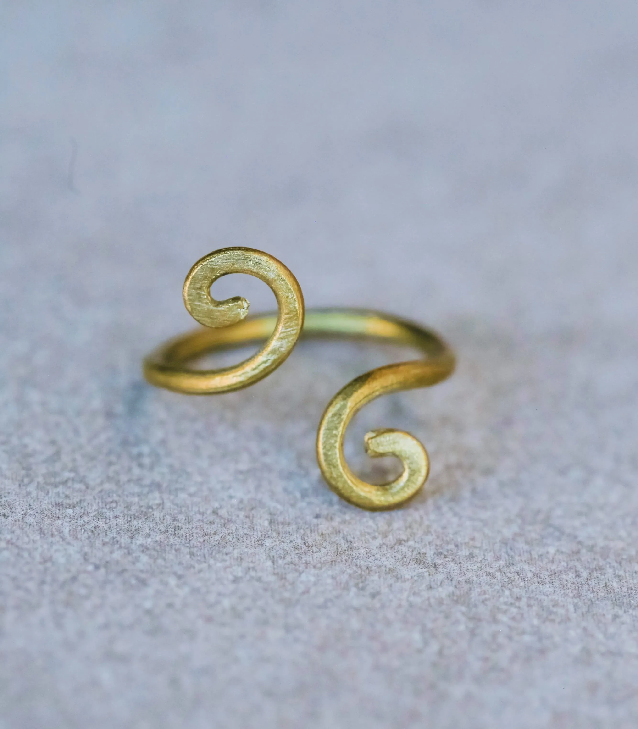 Bluko Wire Brass Ring