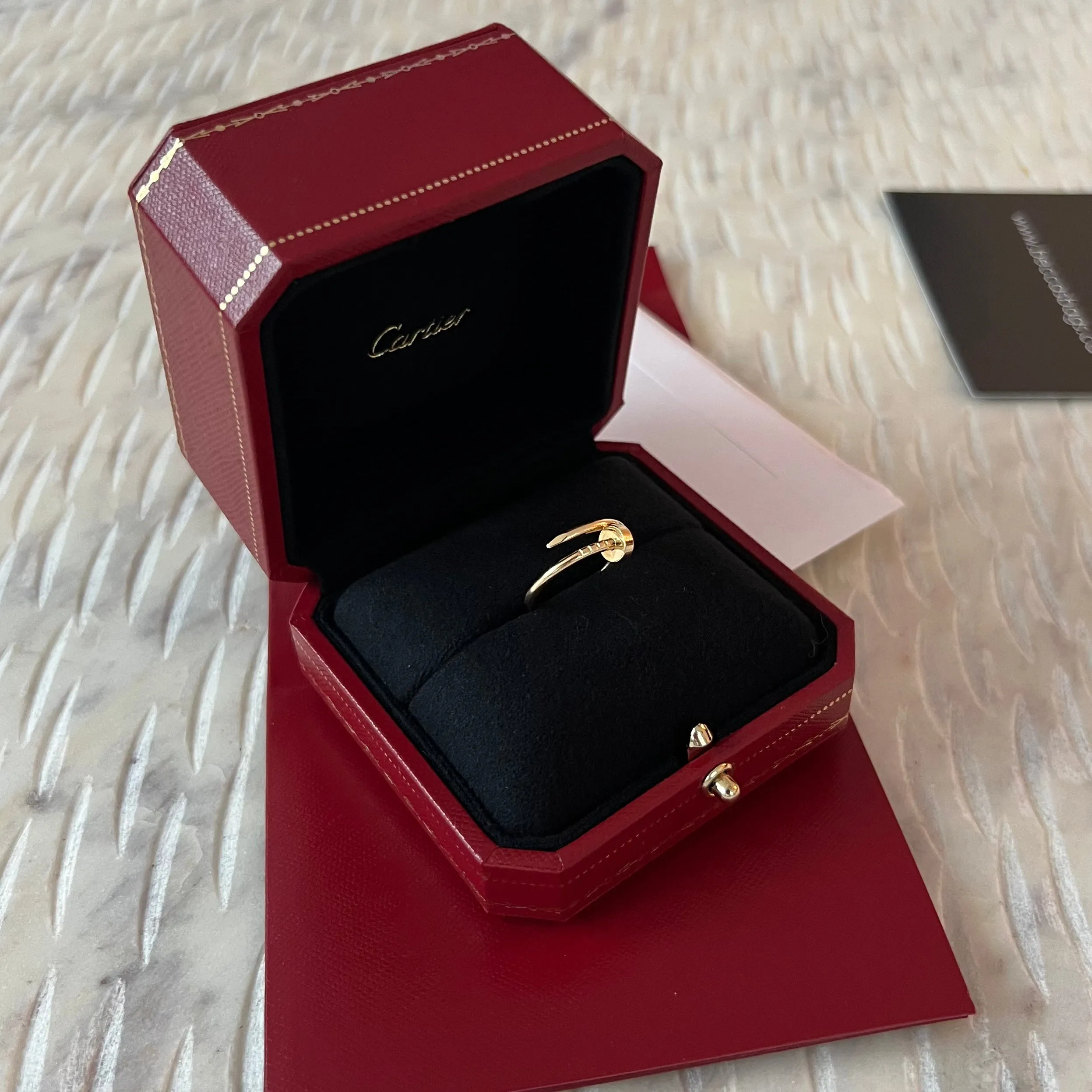 Cartier JUSTE UN CLOU RING, SMALL MODEL