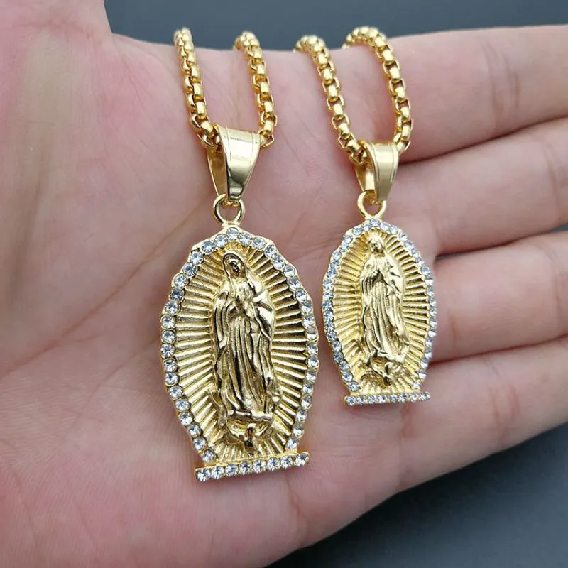 Catholic Guadalupe Pendant (2 sizes)