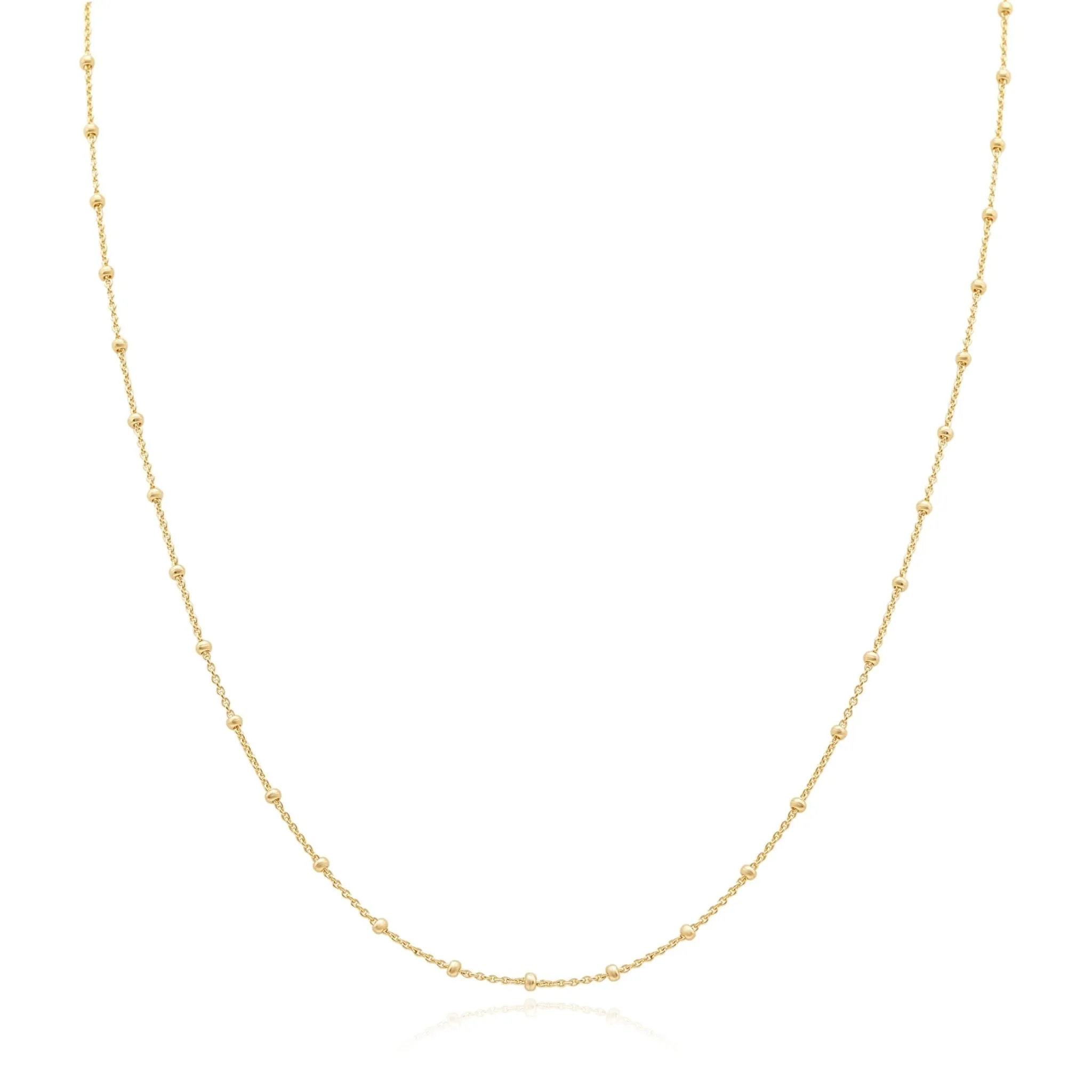 Classic Beaded Chain Necklace