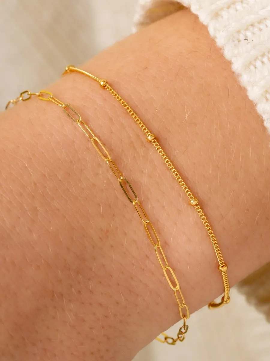 Dainty Bracelet Layering Set