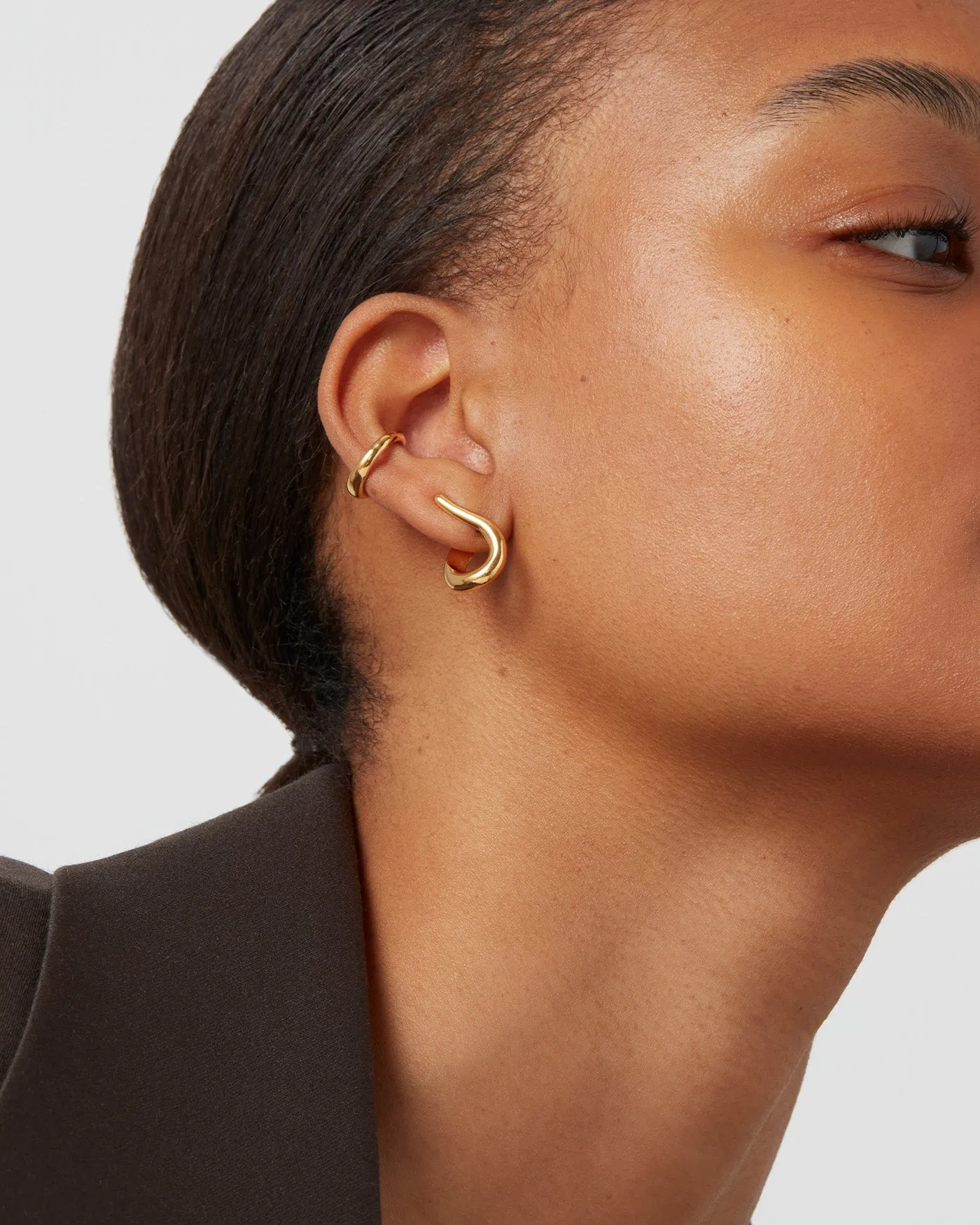 Dara Ear Cuff & Climber Earring Set