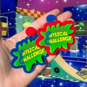 Double Dare Physical Challenge Dangle Earrings