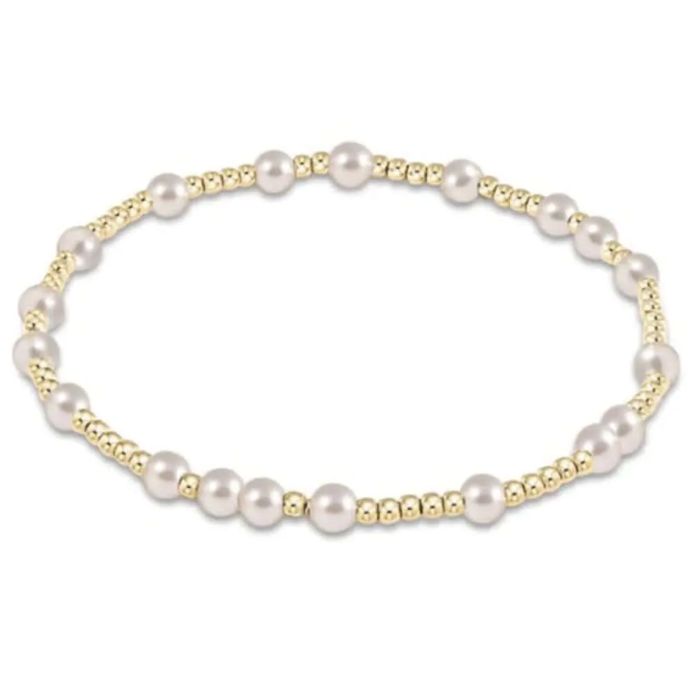 ENewton egirl 4mm Pearl Hope Unwritten Bracelet