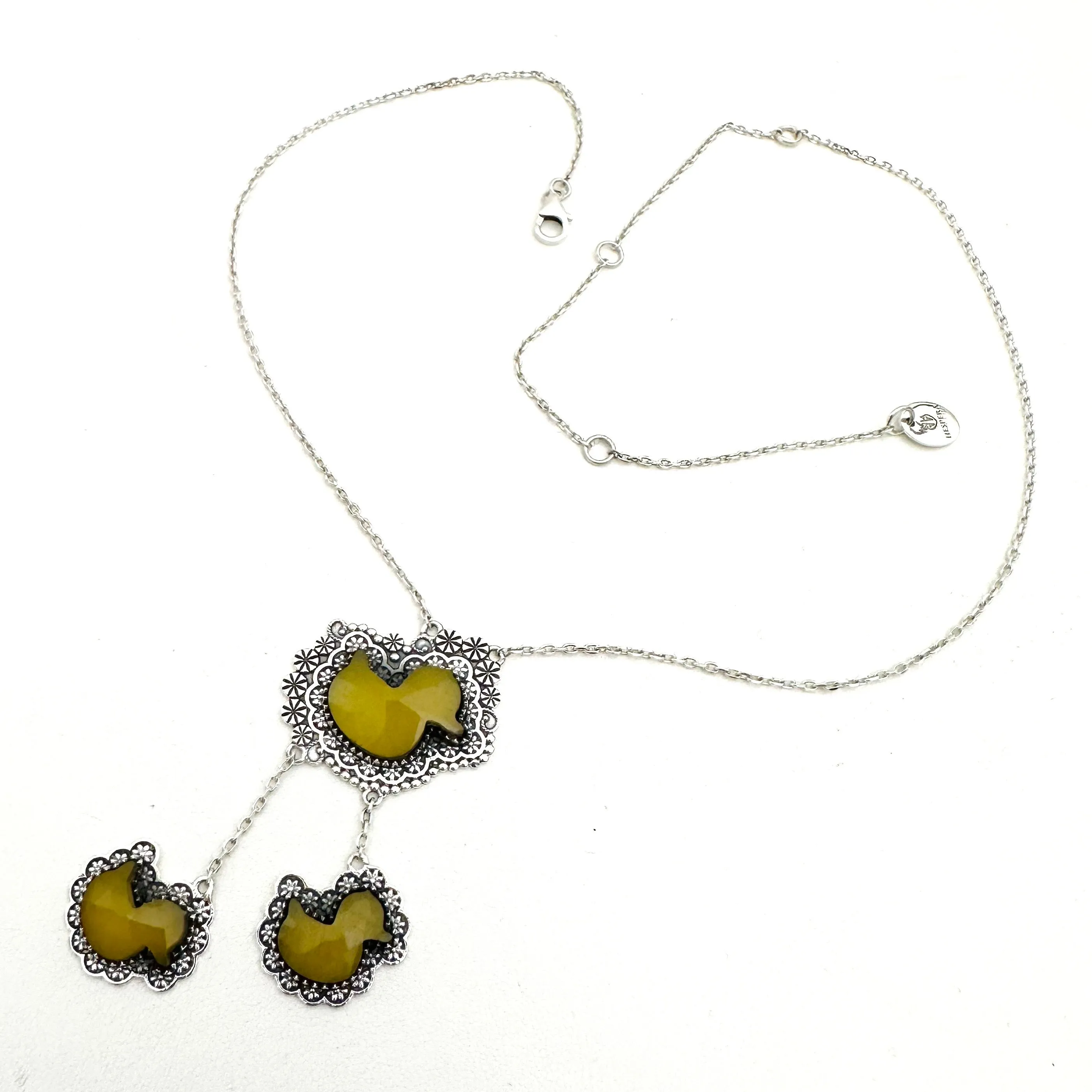 Get Your Ducks in a Row Duckie Necklace