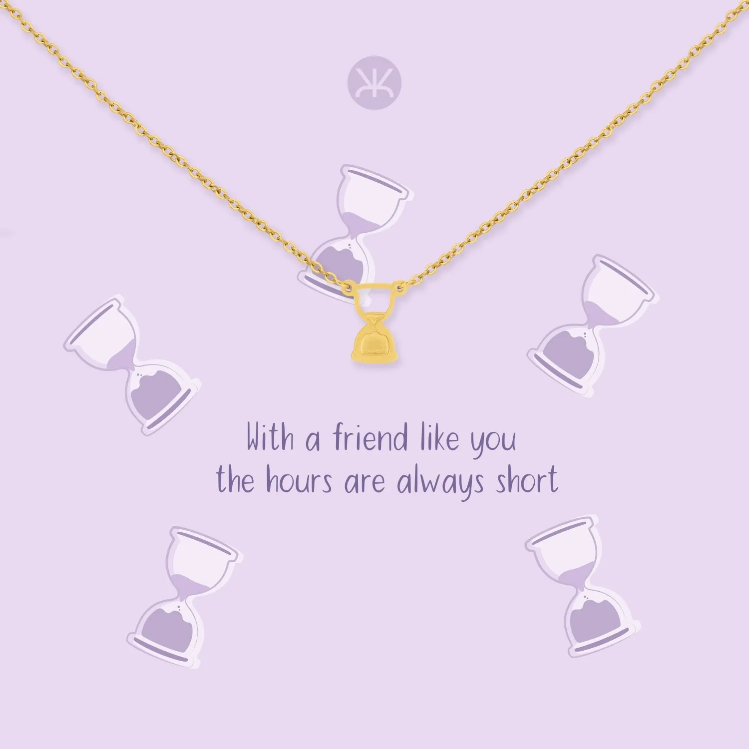 Hourglass Necklace