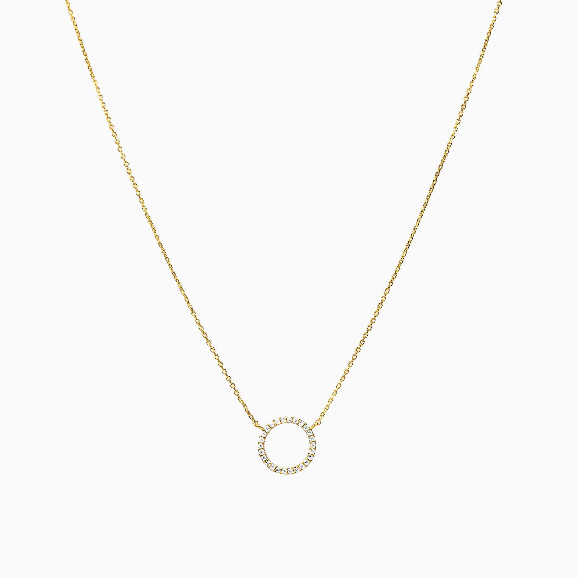 Kayla Circle Necklace