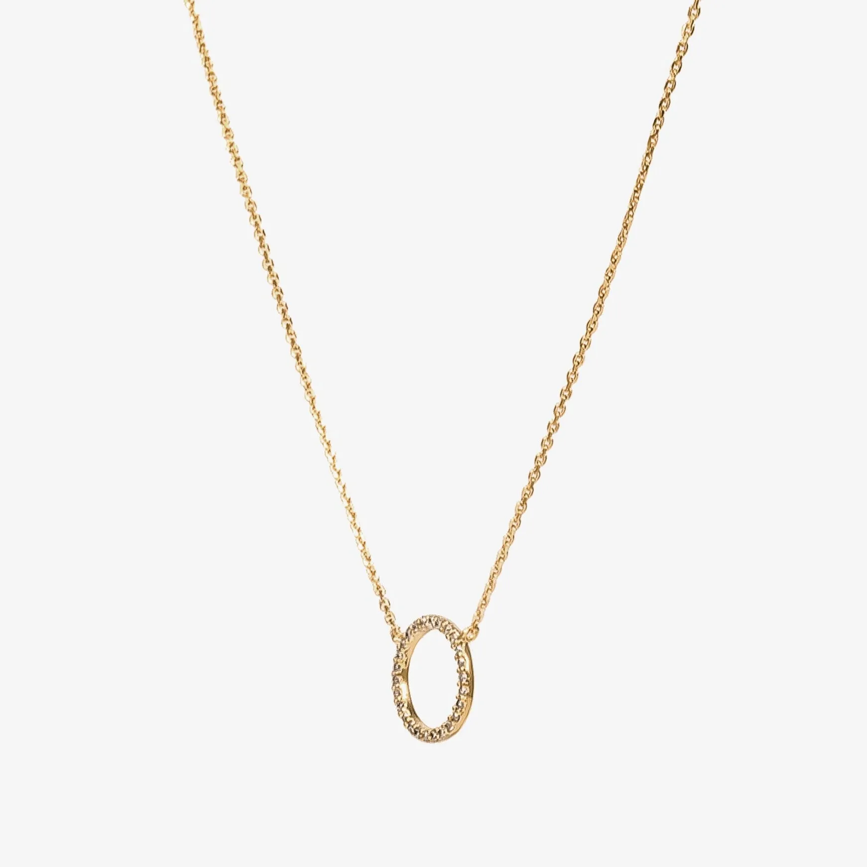 Kayla Circle Necklace