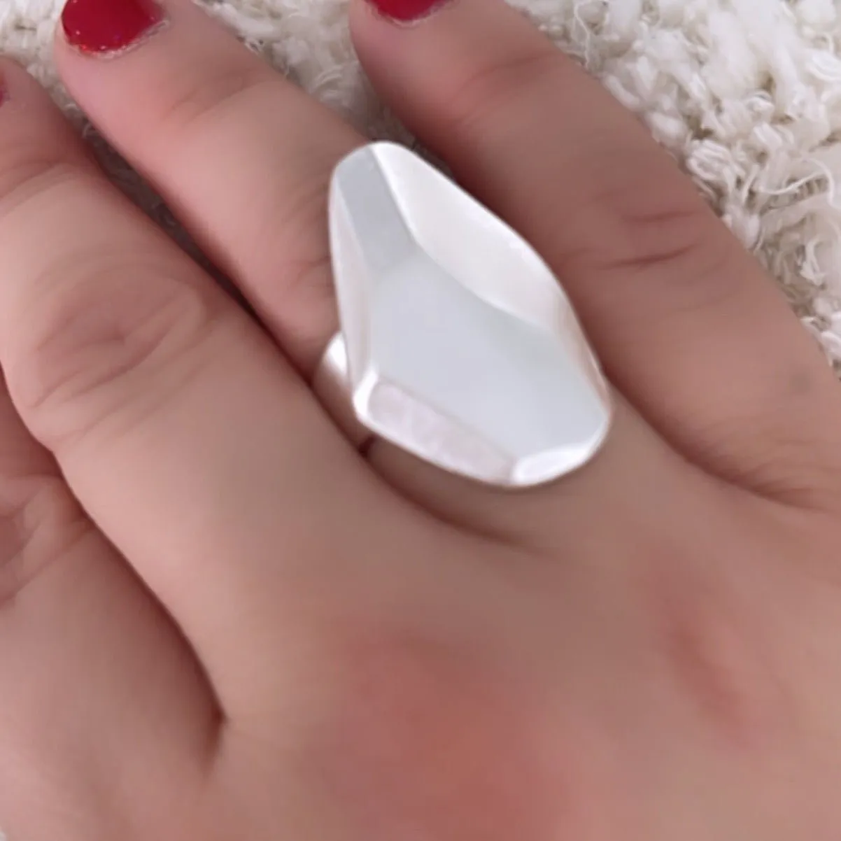 LAMAURI ASYMMETRIC ROMBO ADJUSTABLE RING