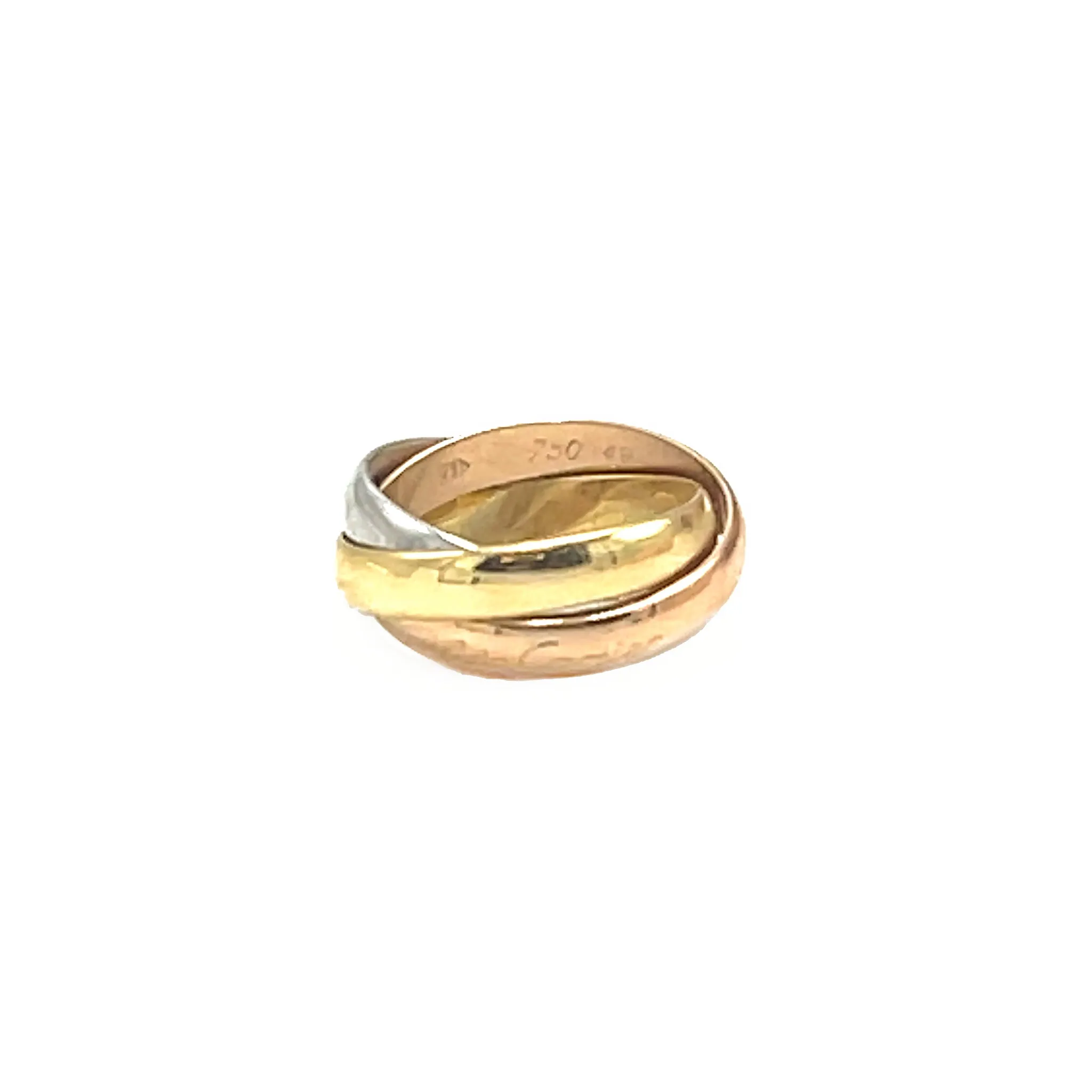 Le Must de Cartier Trinity Ring in 18k Gold