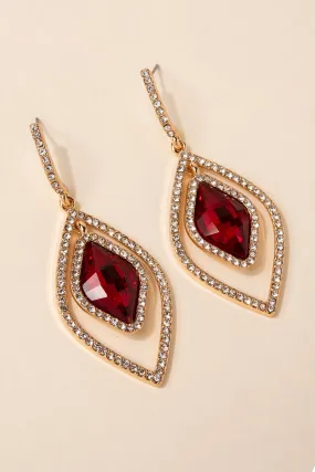 Patricia Rhinestone Earrings