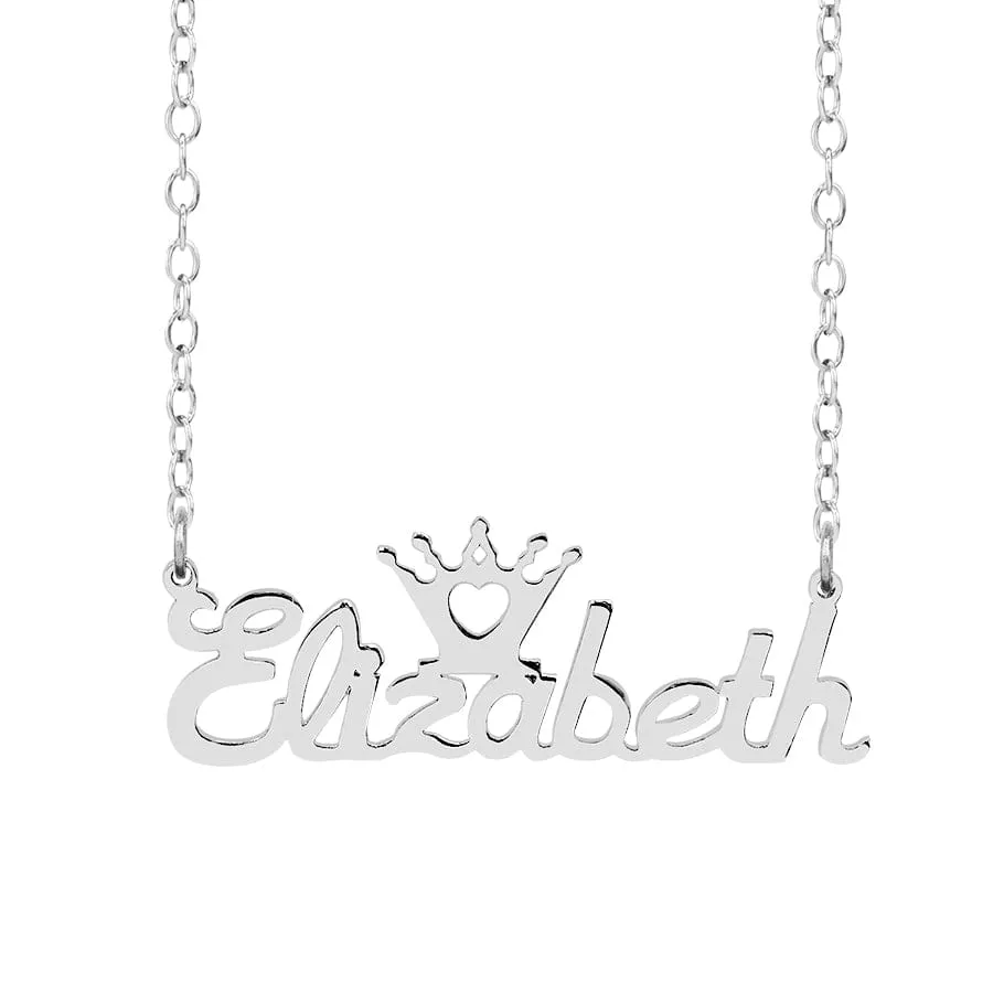 Personalized Crown Name Plate