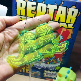 Pixel REPTAR Hoop Earrings