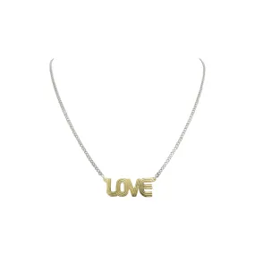 Retro Love Necklace