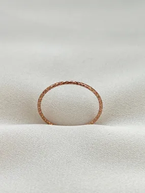 Rose Gold Filled Sparkle Ring