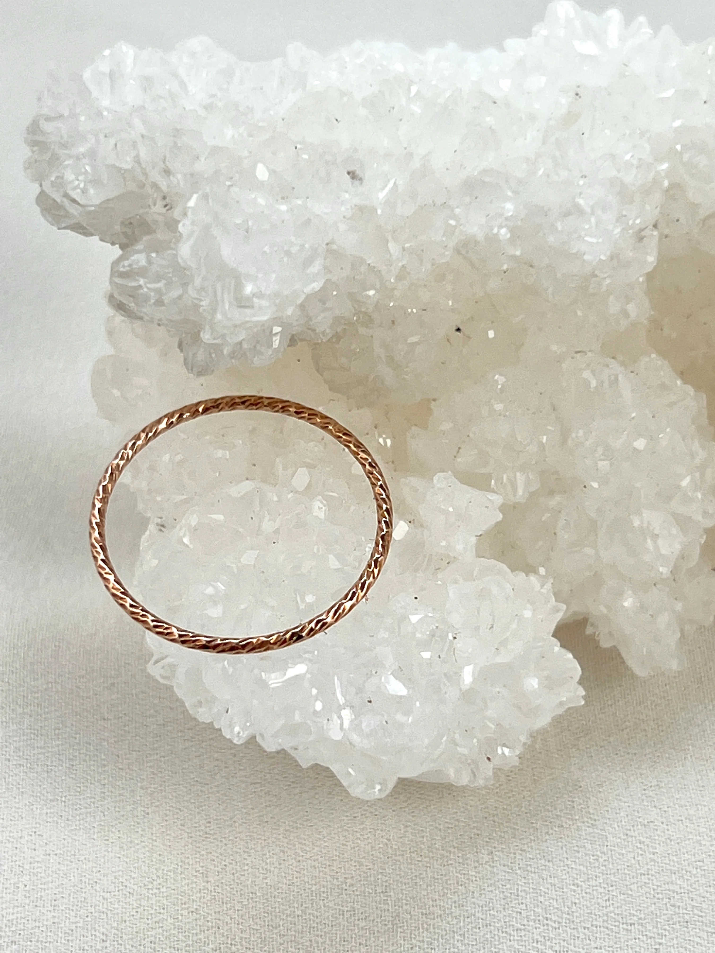 Rose Gold Filled Sparkle Ring