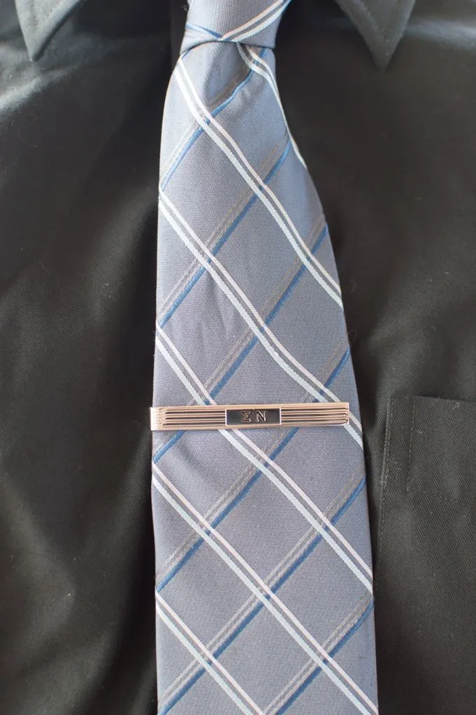 Sigma Nu Fraternity Tie Clip Bar