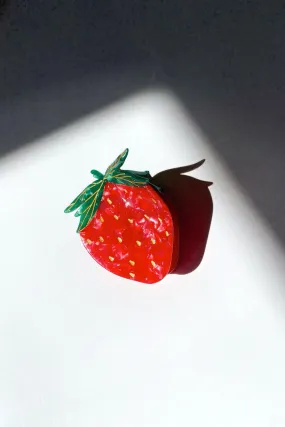 Strawberry Claw Clip