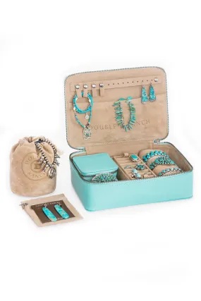 Travel Series - The Santa Fe Zippered Jewelry Case