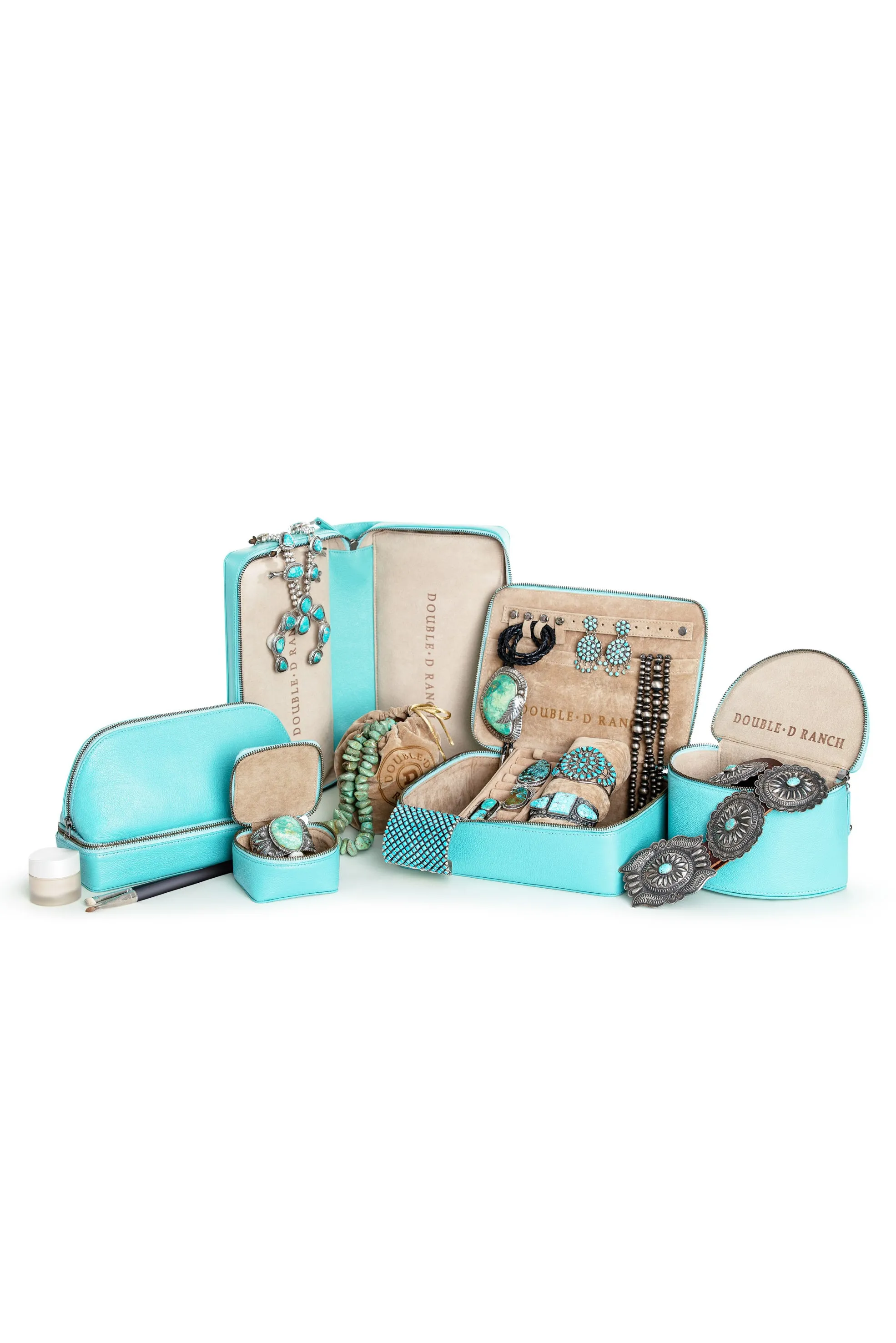 Travel Series - The Santa Fe Zippered Jewelry Case